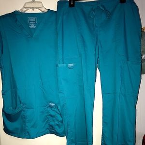Teal Scrubs Set (Medium)